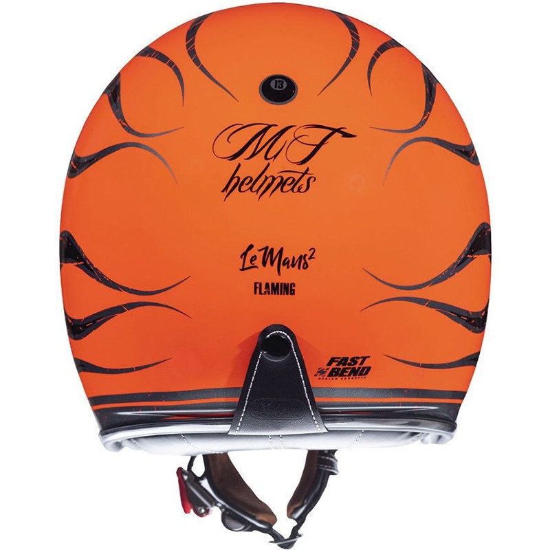 CASQUE MT LE MANS 2 SV FLAMING