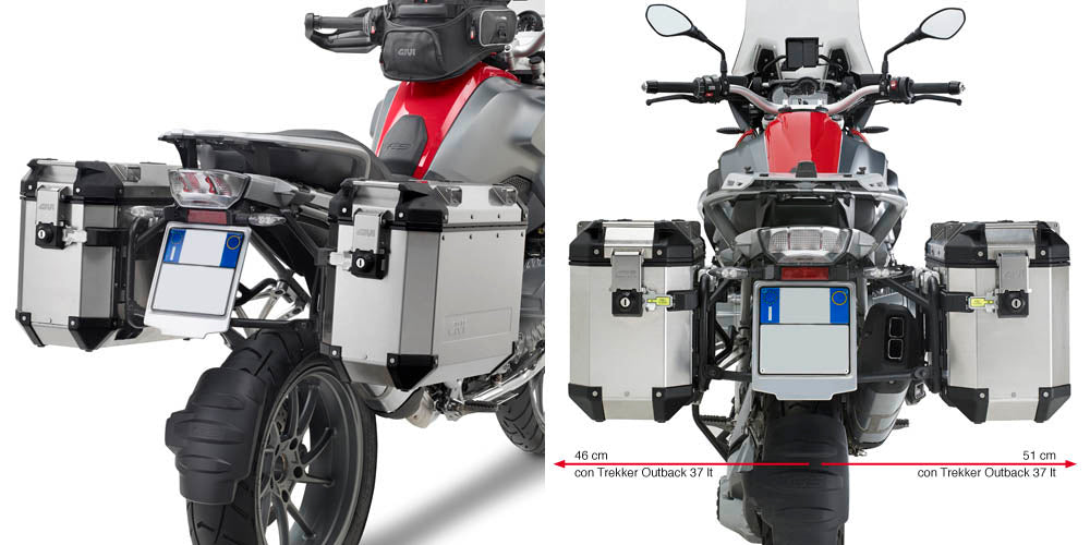 SUPPORT TOP CASE - BMW R-1200-GS-13--18 - PL5108CAM - Givi