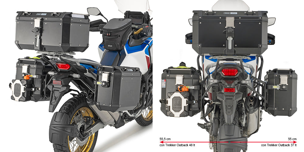 SUPPORT TOP CASE HONDA crf1100l africa twin (24 > 26)