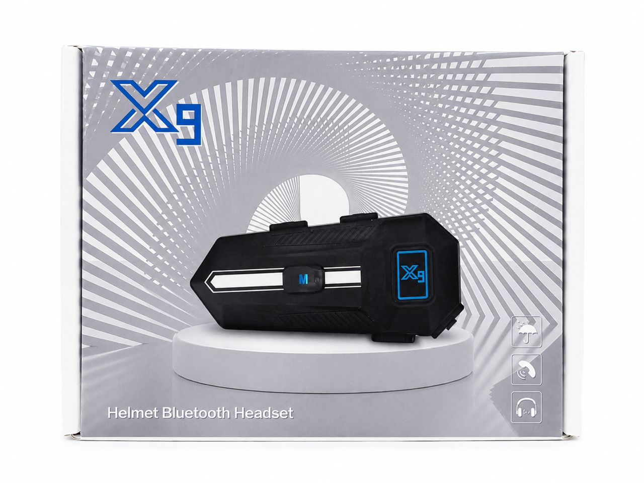 BLEUTOOTH CASQUE MOTO X9