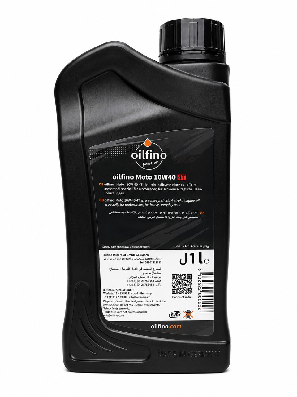 HUILE OILFINO 10W40 4T