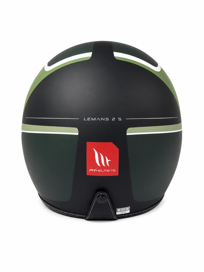 CASQUE MT LEMANS + VISIÈRE FUMÉE