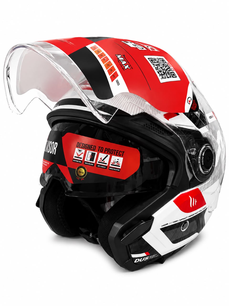 CASQUE MT COSMO BLANC