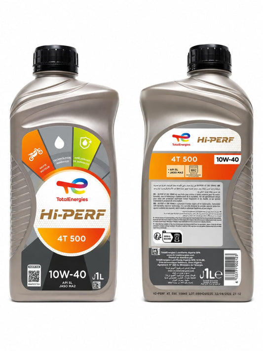 HUILE TOTAL 10W40 4T-500