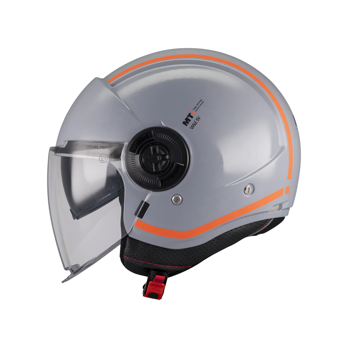CASQUE MT VIALE savoureux + VISIÈRE FUMÉE