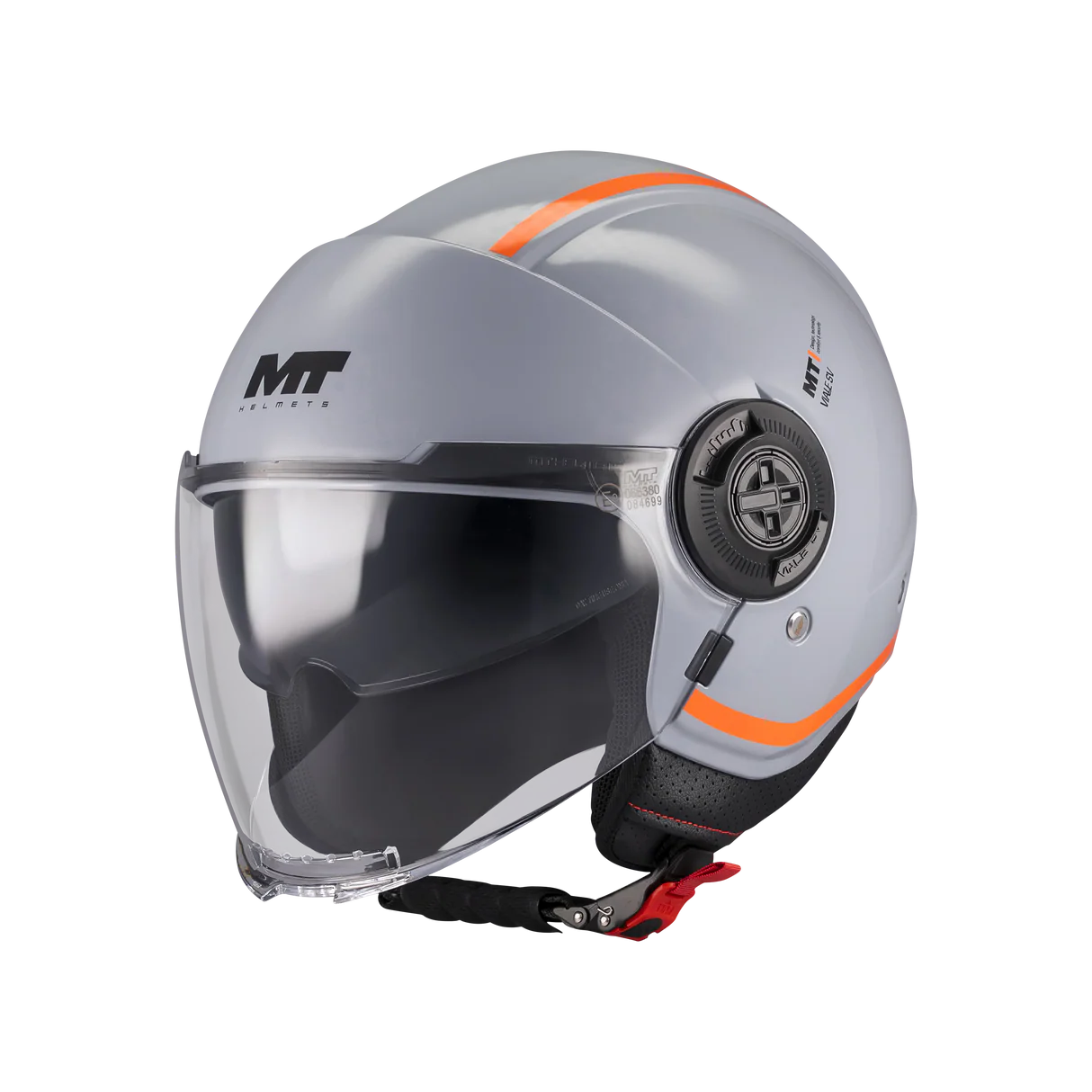 CASQUE MT VIALE savoureux + VISIÈRE FUMÉE