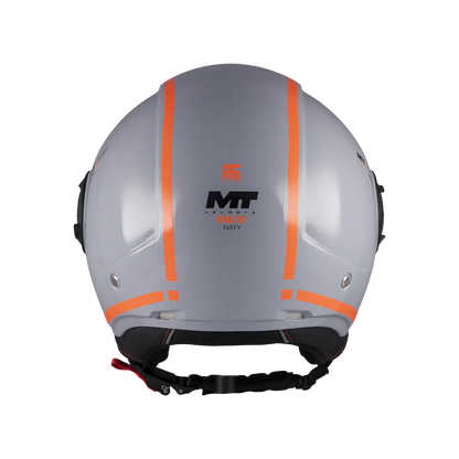 CASQUE MT VIALE savoureux + VISIÈRE FUMÉE