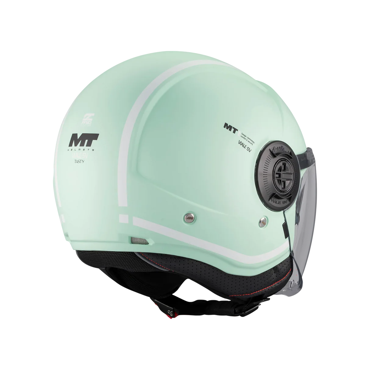 CASQUE MT VIALE savoureux c6 + VISIÈRE FUMÉE