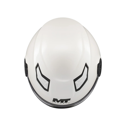 CASQUE MT ENFANT BLANC