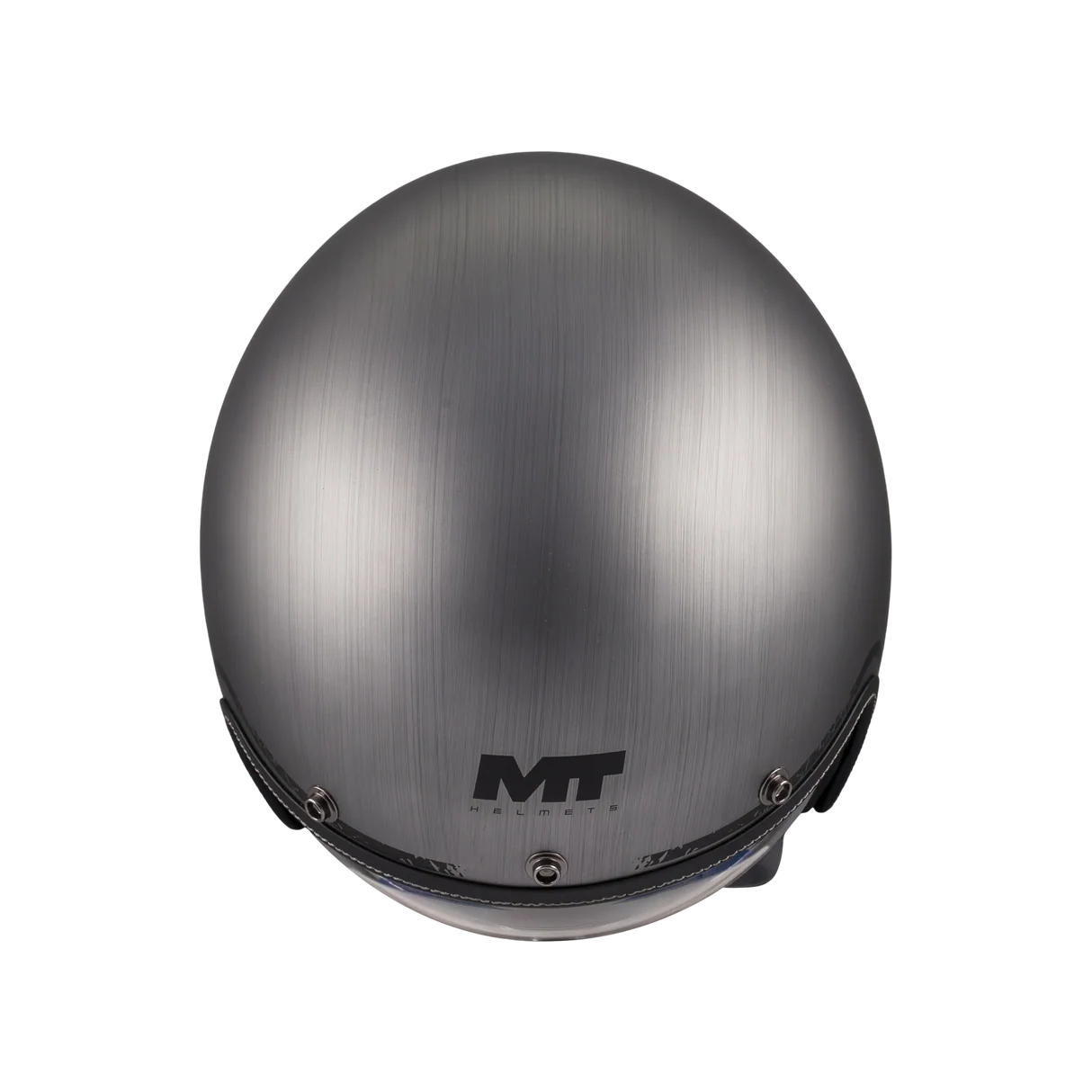 CASQUE MT LEMANS brossé + VISIÈRE FUMÉE