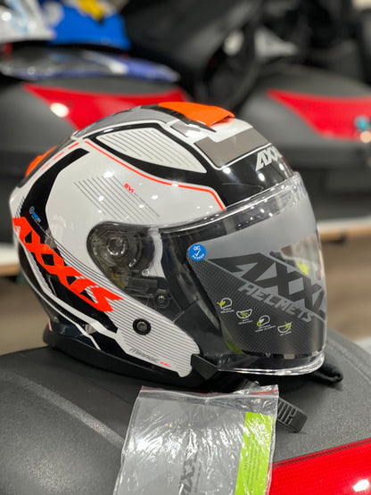 Casque jet Axxis Mirage SV Trend 