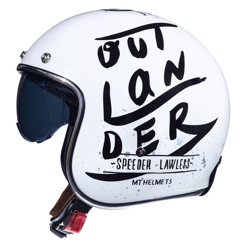 CASQUE MT LE MANS 2 SV OUTLANDER A1 BLANC