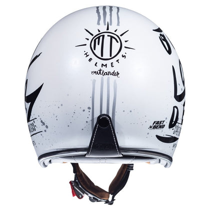CASQUE MT LE MANS 2 SV OUTLANDER A1 BLANC