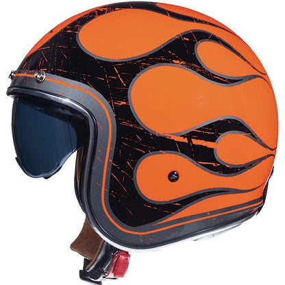 CASQUE MT LE MANS 2 SV FLAMING