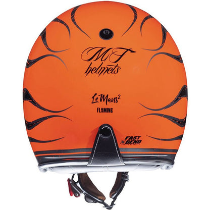 CASQUE MT LE MANS 2 SV FLAMING