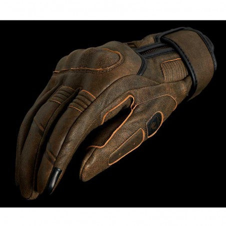 GANTS FURYGAN JAMES RUSTED D3O MARRON