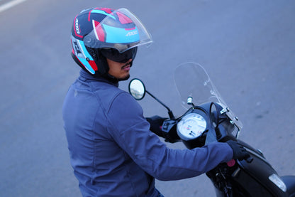 CASQUE AXXIS MIRAGE SV BLEU 