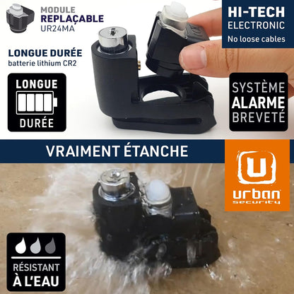 BLOC DISQUE ALARME URBAN SECURITY UR6