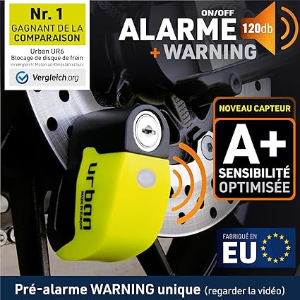 BLOC DISQUE ALARME URBAN SECURITY UR6