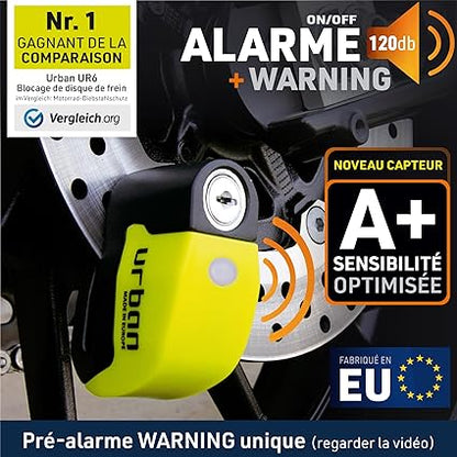 BLOC DISQUE ALARME URBAN SECURITY UR6