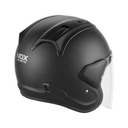 NOX CASQUE JET N 220S NOIR MAT