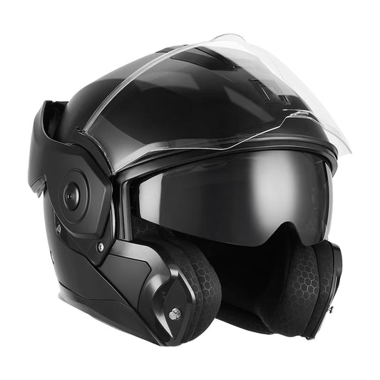NOX PREMIUM CASQUE MODULABLE SPINNER NOIR MAT