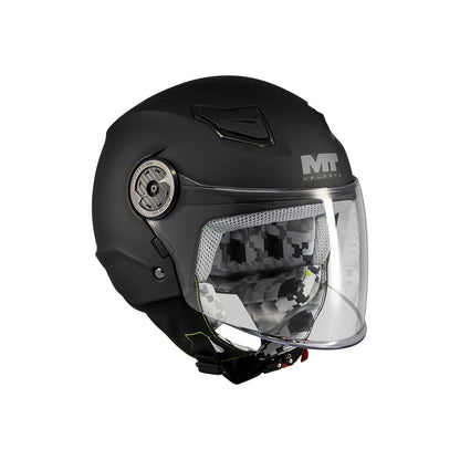 CASQUE MT ENFANT NOIR MATT