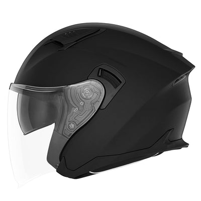 CASQUE JET N130 NOIR MAT
