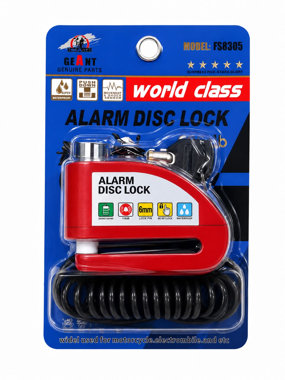 BLOC  DISQUE ALARME