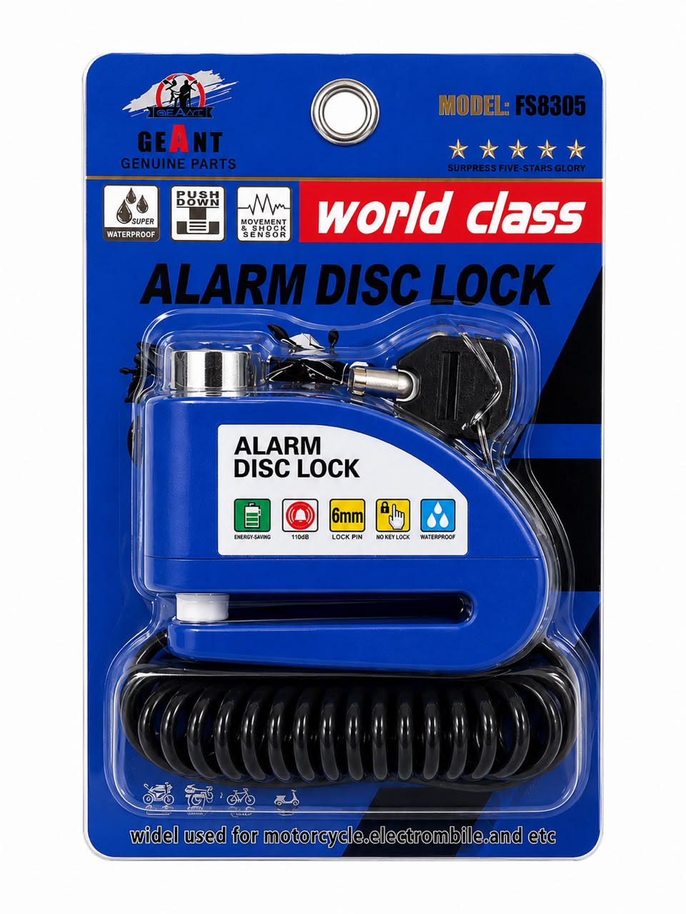 BLOC  DISQUE ALARME