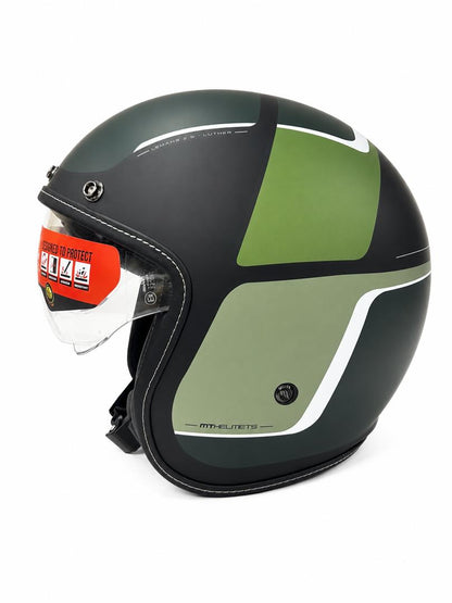 CASQUE MT LEMANS + VISIÈRE FUMÉE