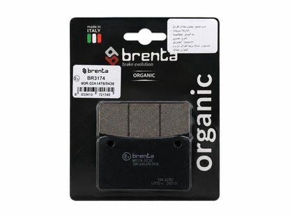 PLAQUETTE DE FREIN BRENTA SYM MAXSYM 400-500 AV