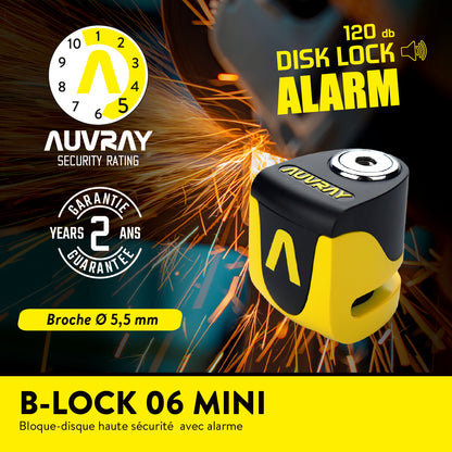 BLOC DISQUE ALARME AUVRAY B-BLOCK 06 MINI