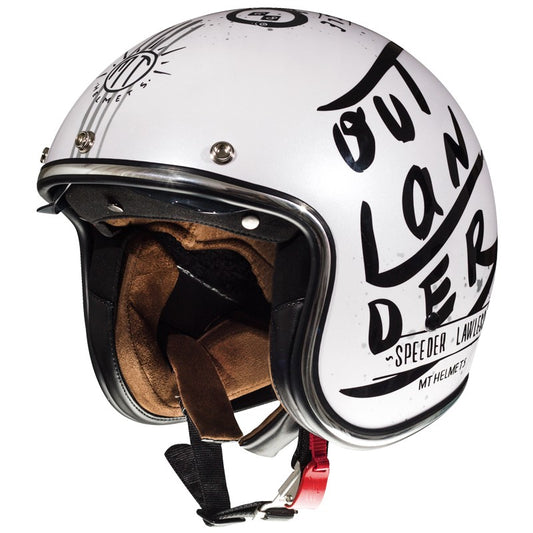 CASQUE MT LE MANS 2 SV OUTLANDER A1 BLANC