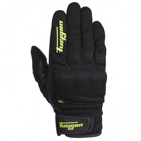 GANTS FURYGAN JET D3O NOIR VERT FLUO