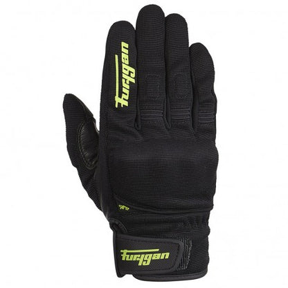 GANTS FURYGAN JET D3O NOIR VERT FLUO