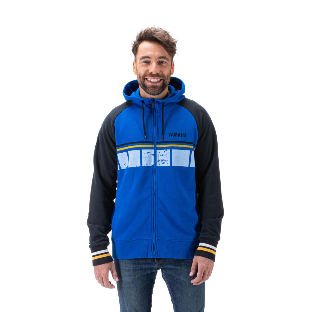 SWEAT ZIPPÉ À CAPUCHE HOMME YAMAHA FASTER SONS REEVES