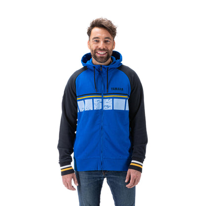 SWEAT ZIPPÉ À CAPUCHE HOMME YAMAHA FASTER SONS REEVES