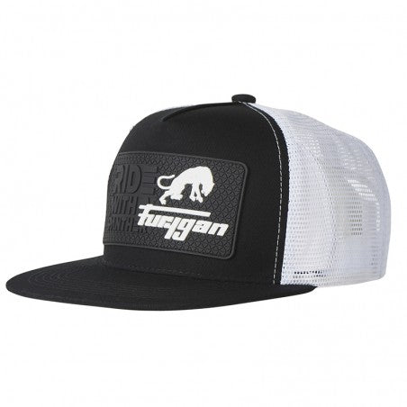 CASQUETTE PATCH FURYGAN BLANC NOIR