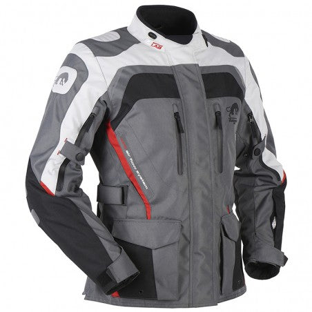 VESTE FURYGAN APALACHES LADY NOIR GRIS ROUGE