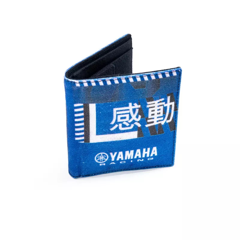 PORTE-FEUILLE YAMAHA PADDOCK BLEU CANVAS
