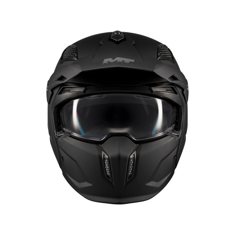 Casque jet MT HELMETS STREETFIGHTER SV S - PURE - Noir