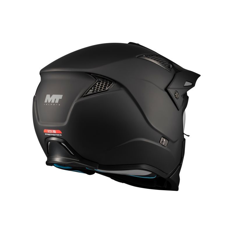 Casque jet MT HELMETS STREETFIGHTER SV S - PURE - Noir
