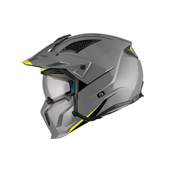 MT   HELMET   STREETFIGHTER   SV   S   Solid   A22   Gloss   Grey