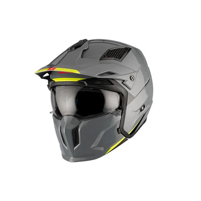 MT   HELMET   STREETFIGHTER   SV   S   Solid   A22   Gloss   Grey