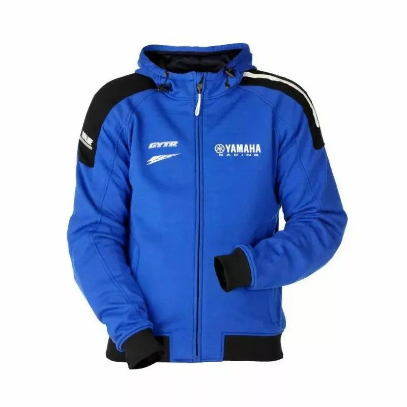 Sweat à Capuche Moto Yamaha Kigali Paddock Blue Ride pour Homme